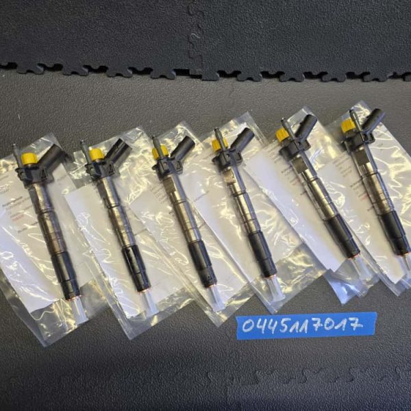 6 x Injektoren Einspritzdüse BMW 0445117017 123d 535d 740d E81 E87 E88 E82 F10 F18 F07 F11 F01 F02 E70 E71 überholt